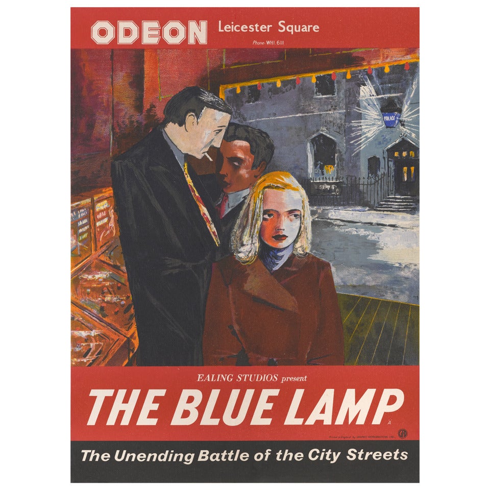 "The Blue Lamp, " Poster