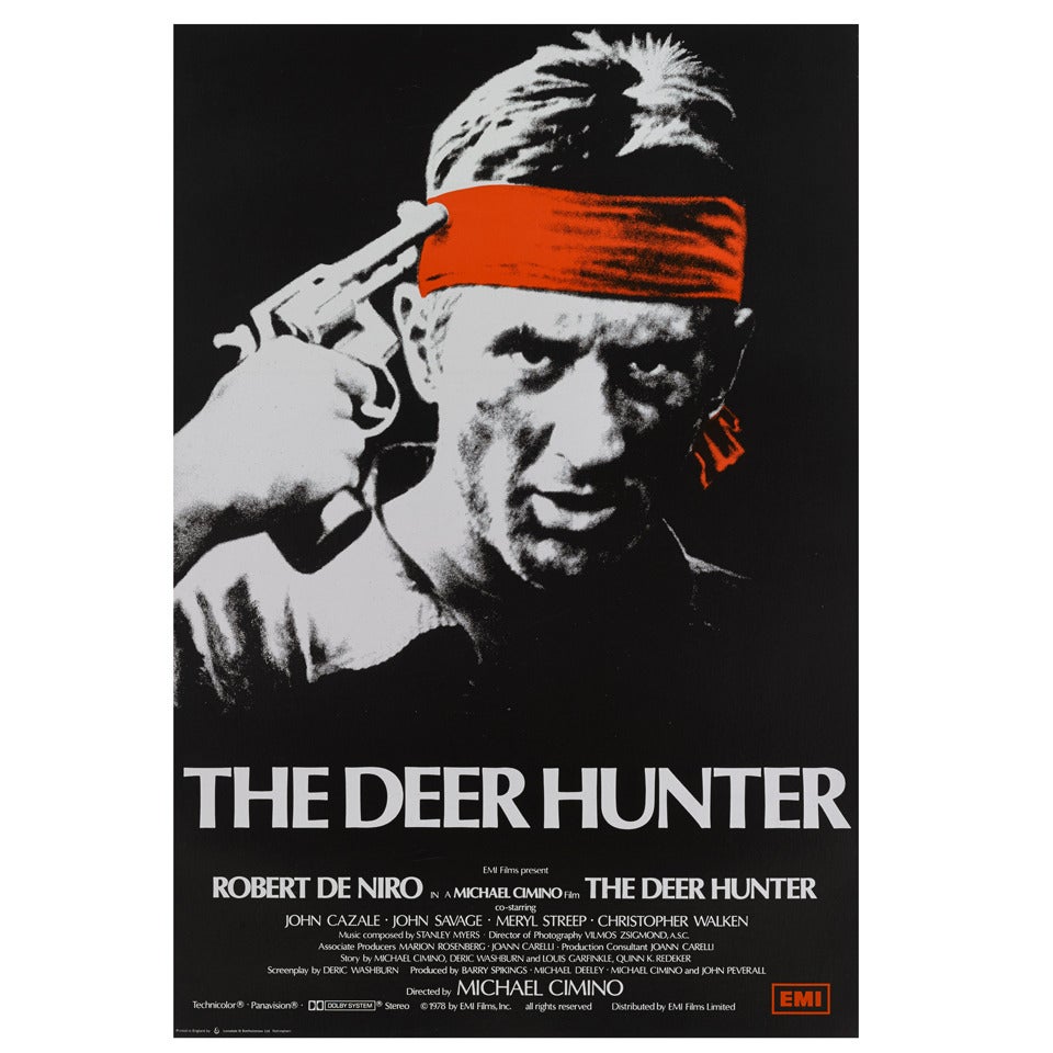 "The Deer Hunter" Original British Film Poster