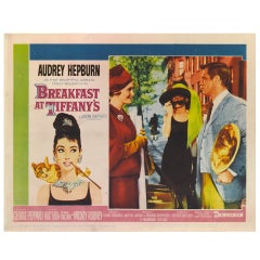 Vintage "Breakfast At Tiffany's" Lobby Card