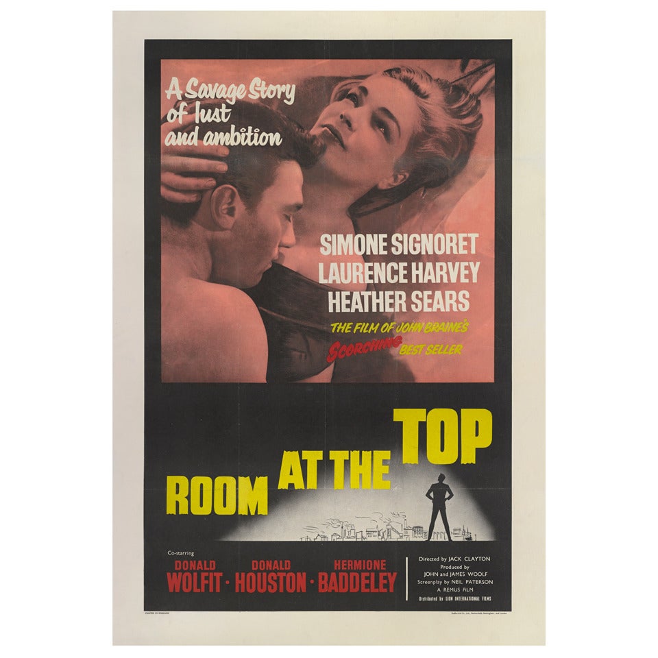 "Room at the Top, " Film Poster