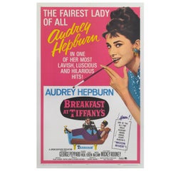 Vintage "Breakfast At Tiffany's" US Movie Poster