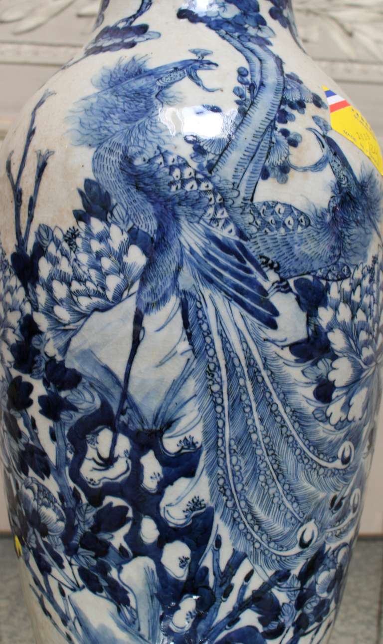 Porcelain A Blue and White Chinese Vase