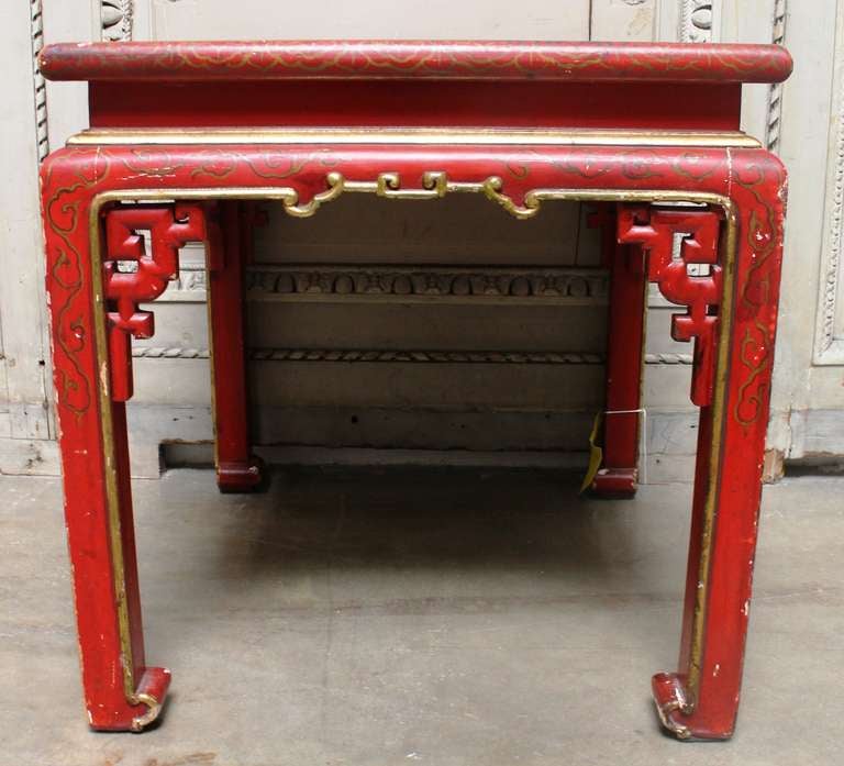 red lacquer furniture