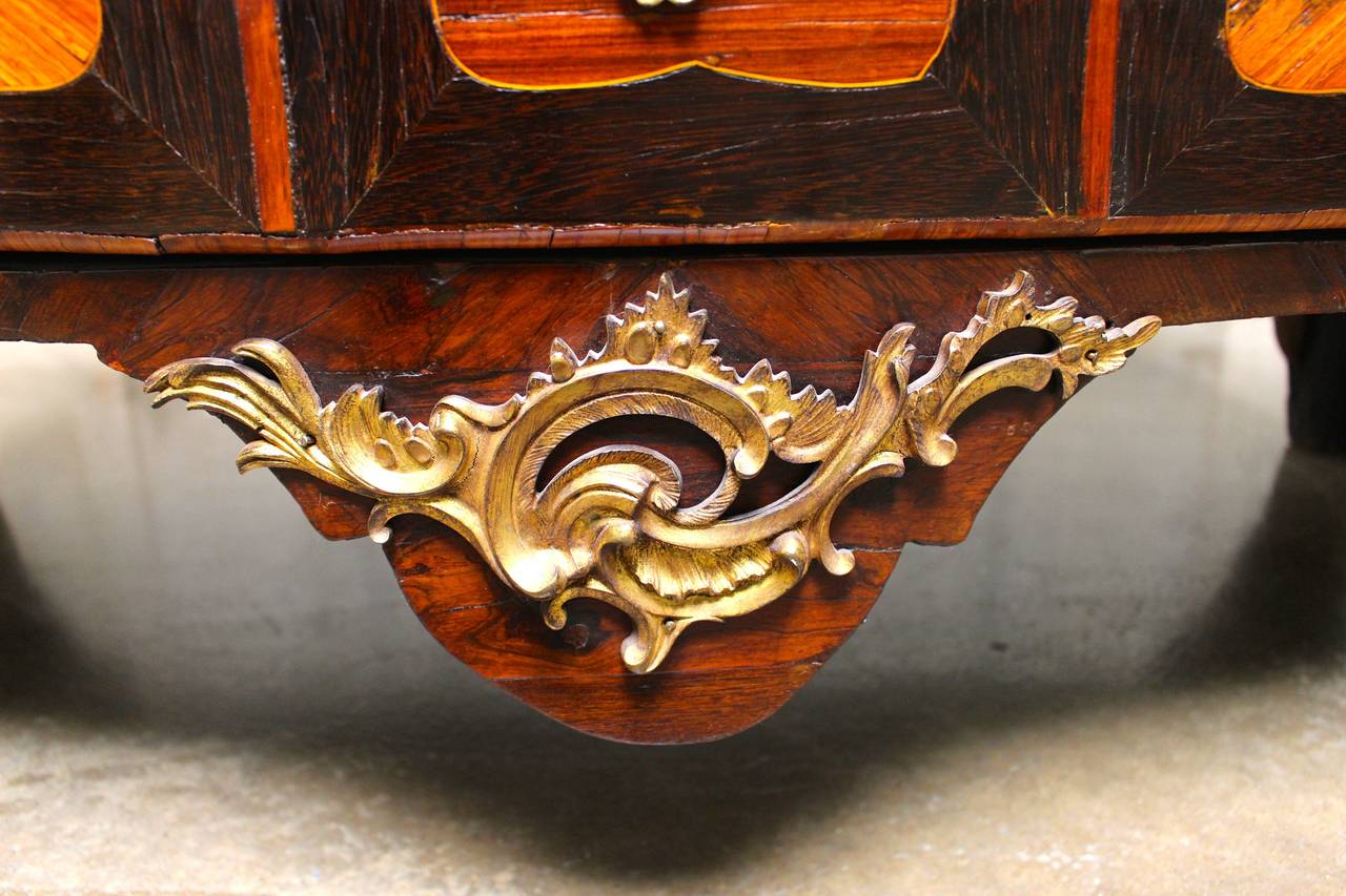 French, Louis XV, Four-Drawer Commode with Marble Top 3