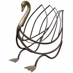 Maison Jansen Bronze Swan Canterbury 8