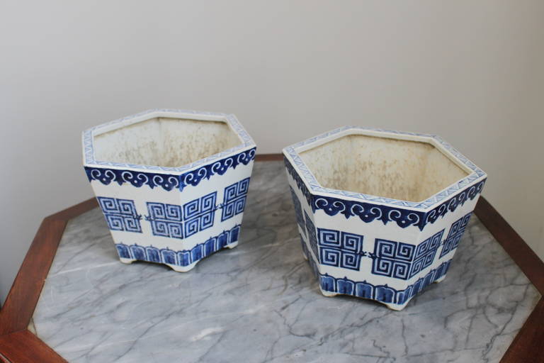 Other Pair of Chinese Porcelain Jardinieres