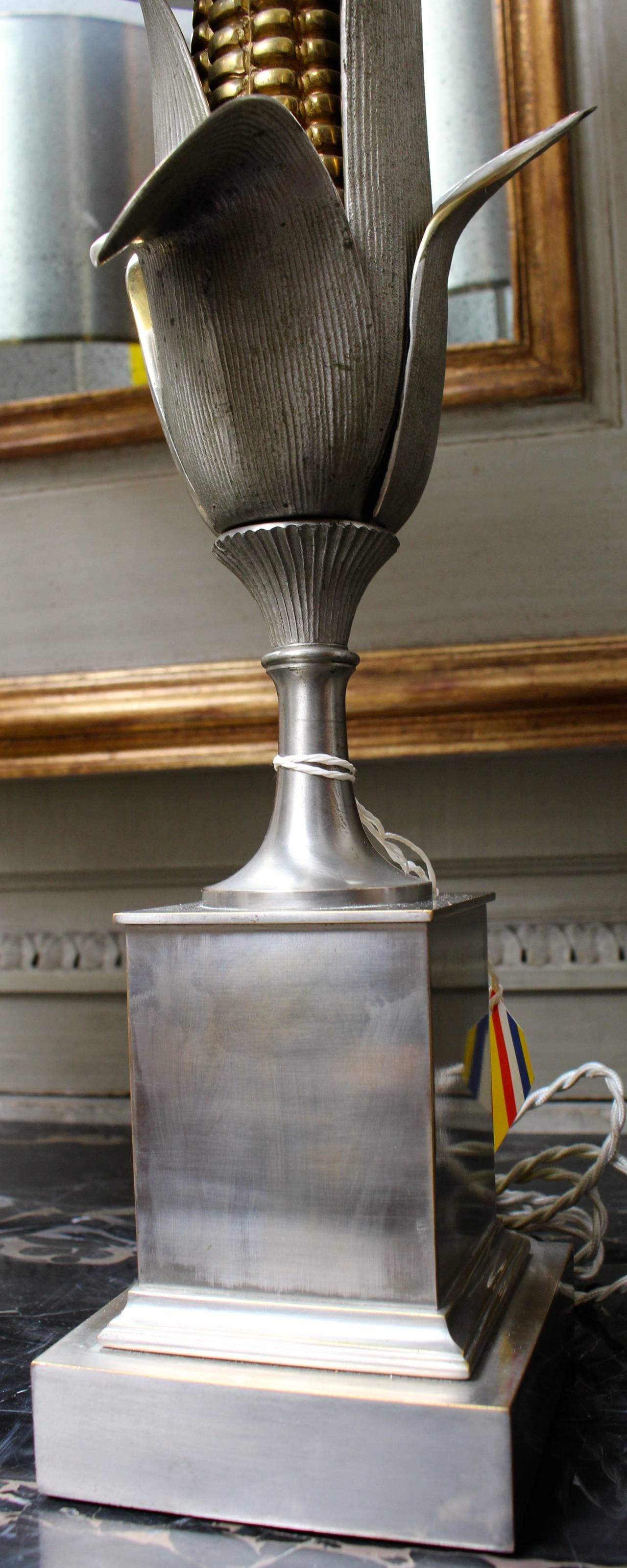Pair of Maison Charles Corn Lamps 2