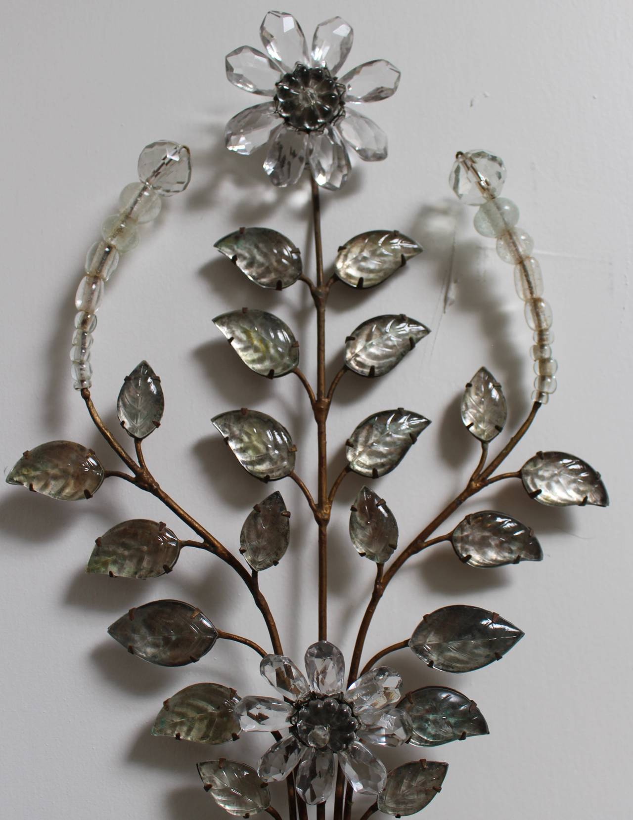 Set of Four Old French Bagues Sconces 1