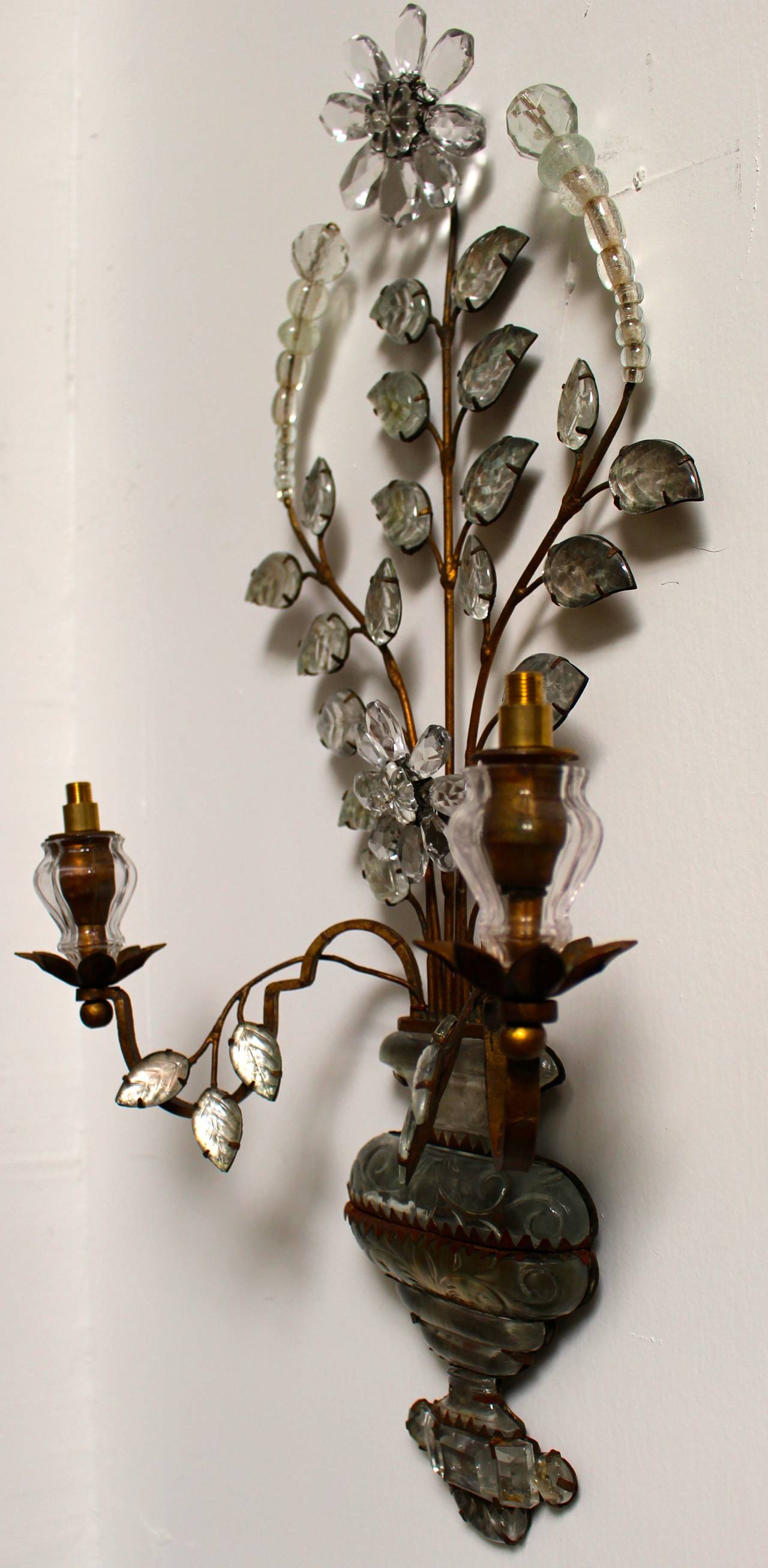 Set of Four Old French Bagues Sconces 3