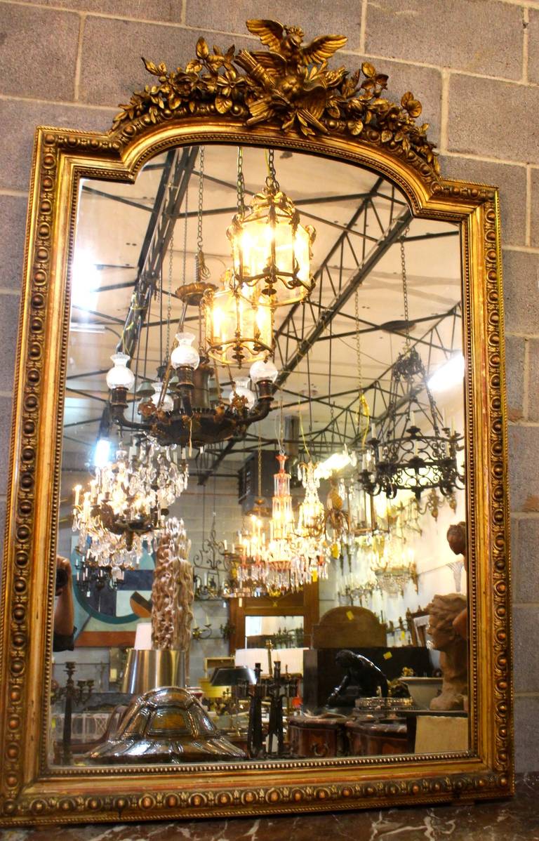 19th Century French Louis XVI Style Mirror