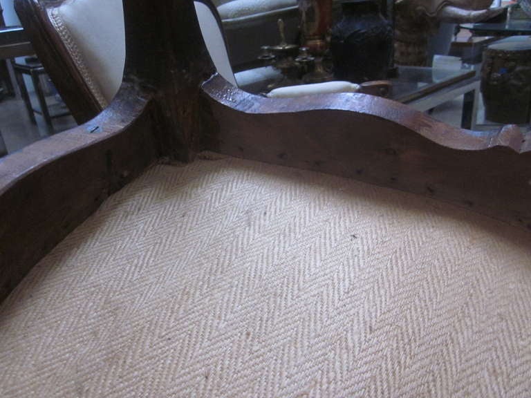 Ensemble de quatre fauteuils rococo italiens du XVIIIe siècle en vente 3