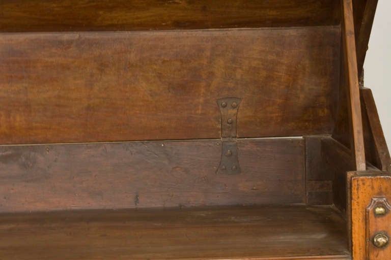 Italian 18th- 19th  Century , Large Pine and Oak Chest / Trunk