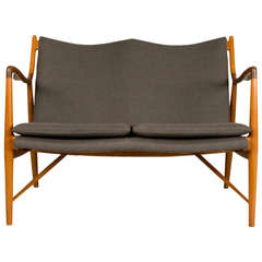 Rare 45 Settee by Finn Juhl 3