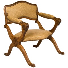 Antique 19th Cent. Metamorphic Low Chair / Prayer Stool / Prie Dieu