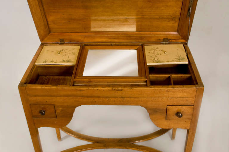 Austrian Louis XVI Walnut Ladies Desk or Dressing Table