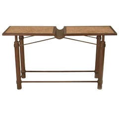 Mid Century iconic Console Table by Jean-Michel Wilmotte 4