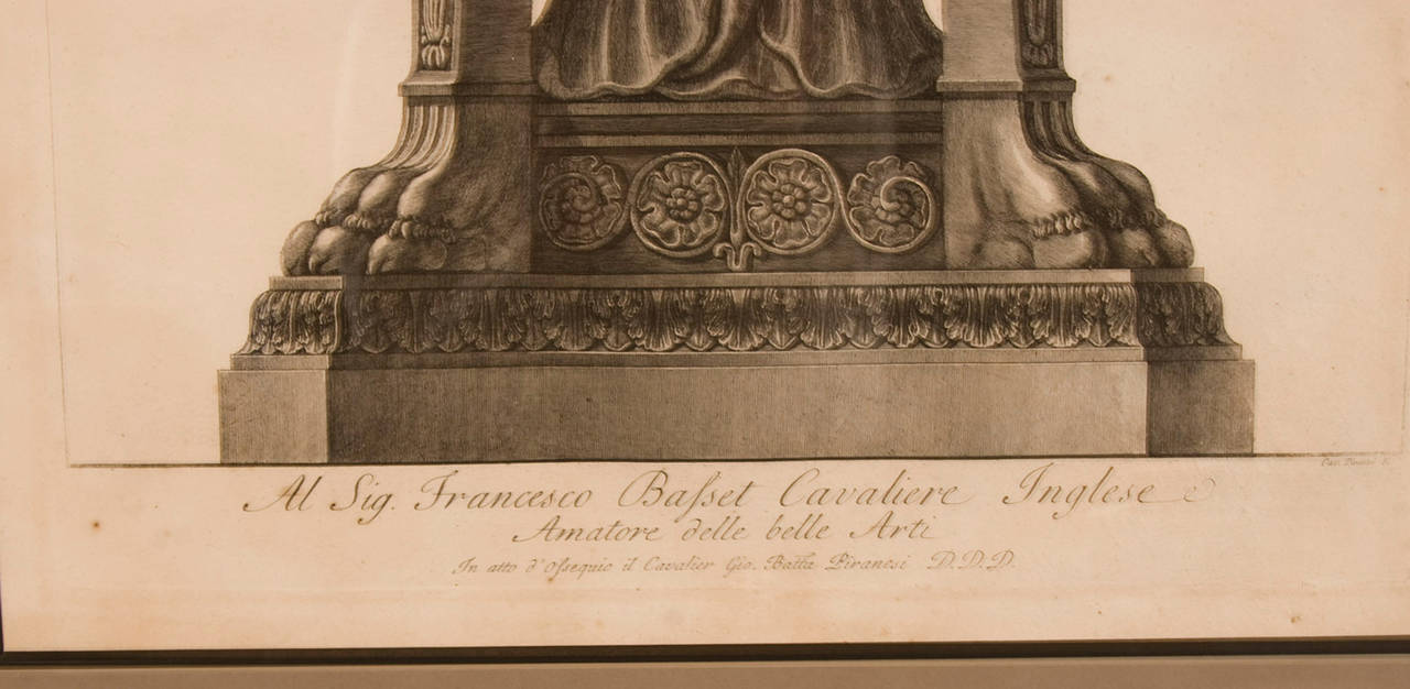 Grabados en plancha de cobre de Giovanni Battista Piranesi en Bueno estado para la venta en San Francisco, CA