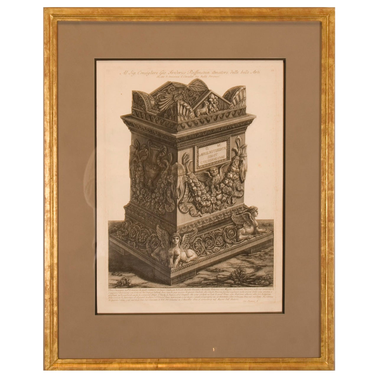 Kupferplatten-Gravuren von Giovanni Battista Piranesi im Angebot