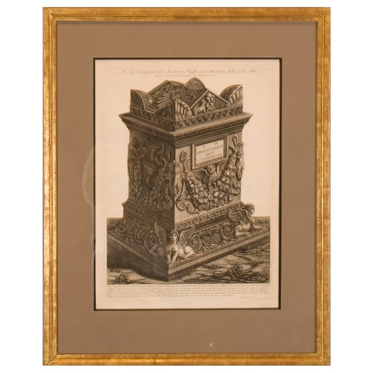 Copper Plate Engravings by Giovanni Battista Piranesi For Sale at 1stDibs