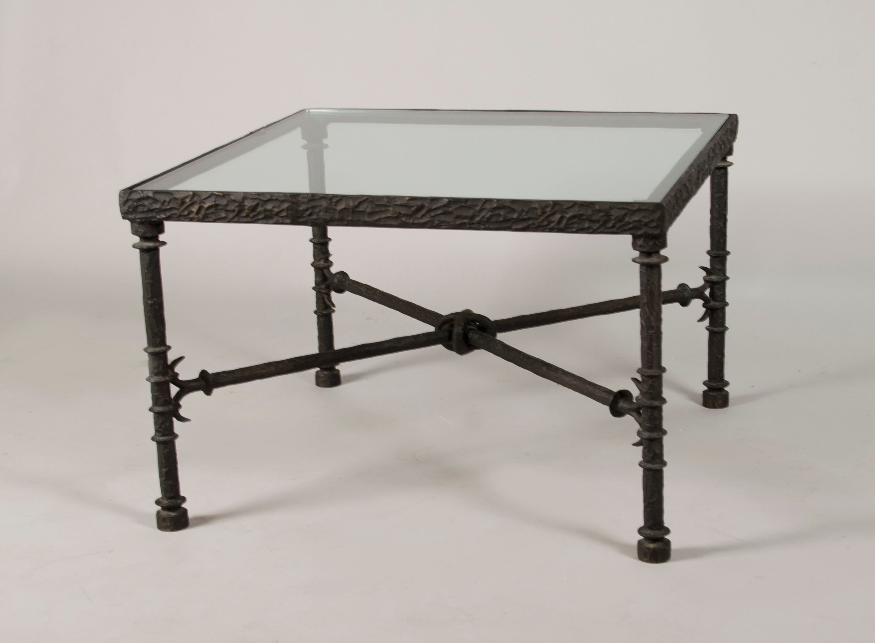 Only Authorized Diego Giacometti Reproduction Bronze Coffee Table