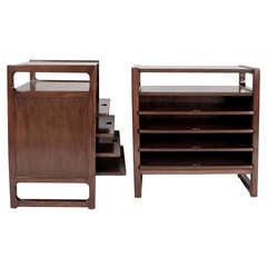 Pair of Edward Wormley Magazine Tables for Drexel 2