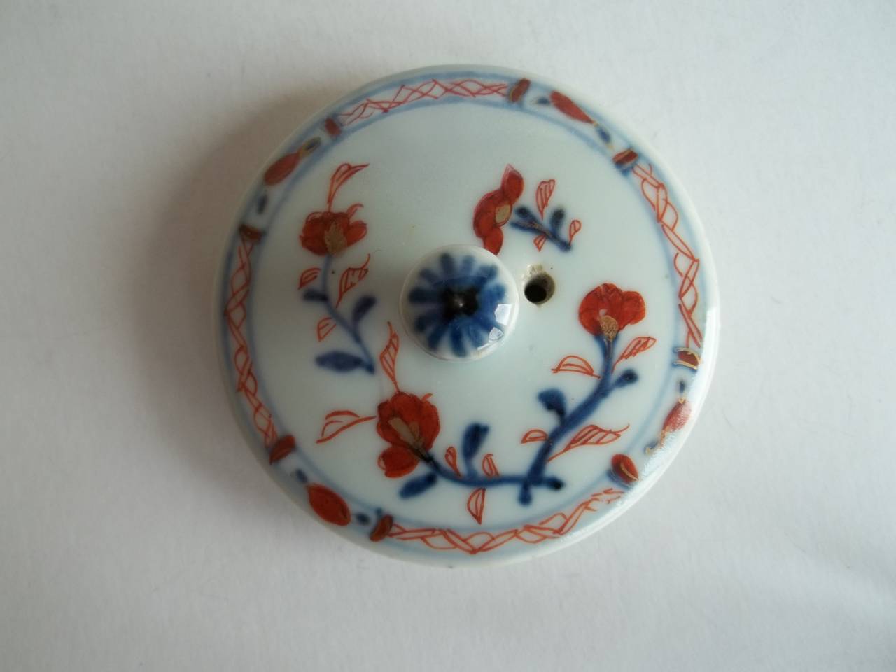 Qing, KANGXI Period, Chinese porcelain TEAPOT, Imari Export, Hand Painted, C 1710 2