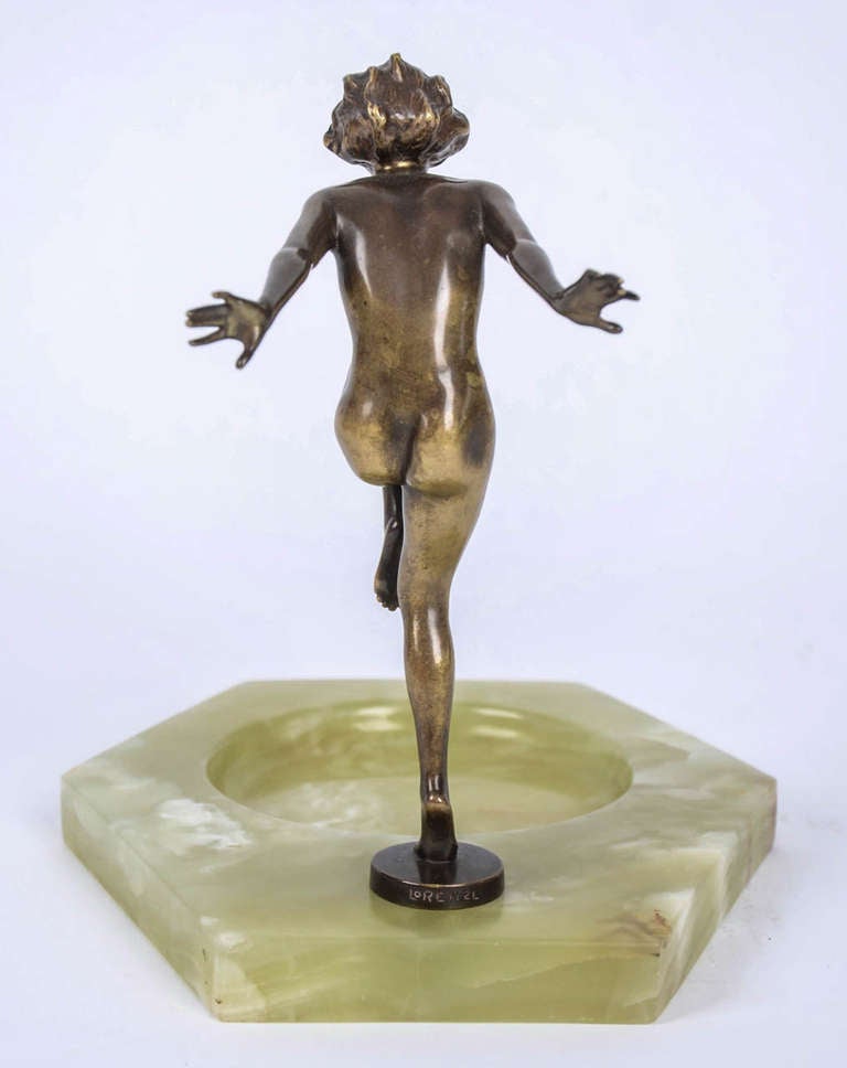 bronze art deco figurines