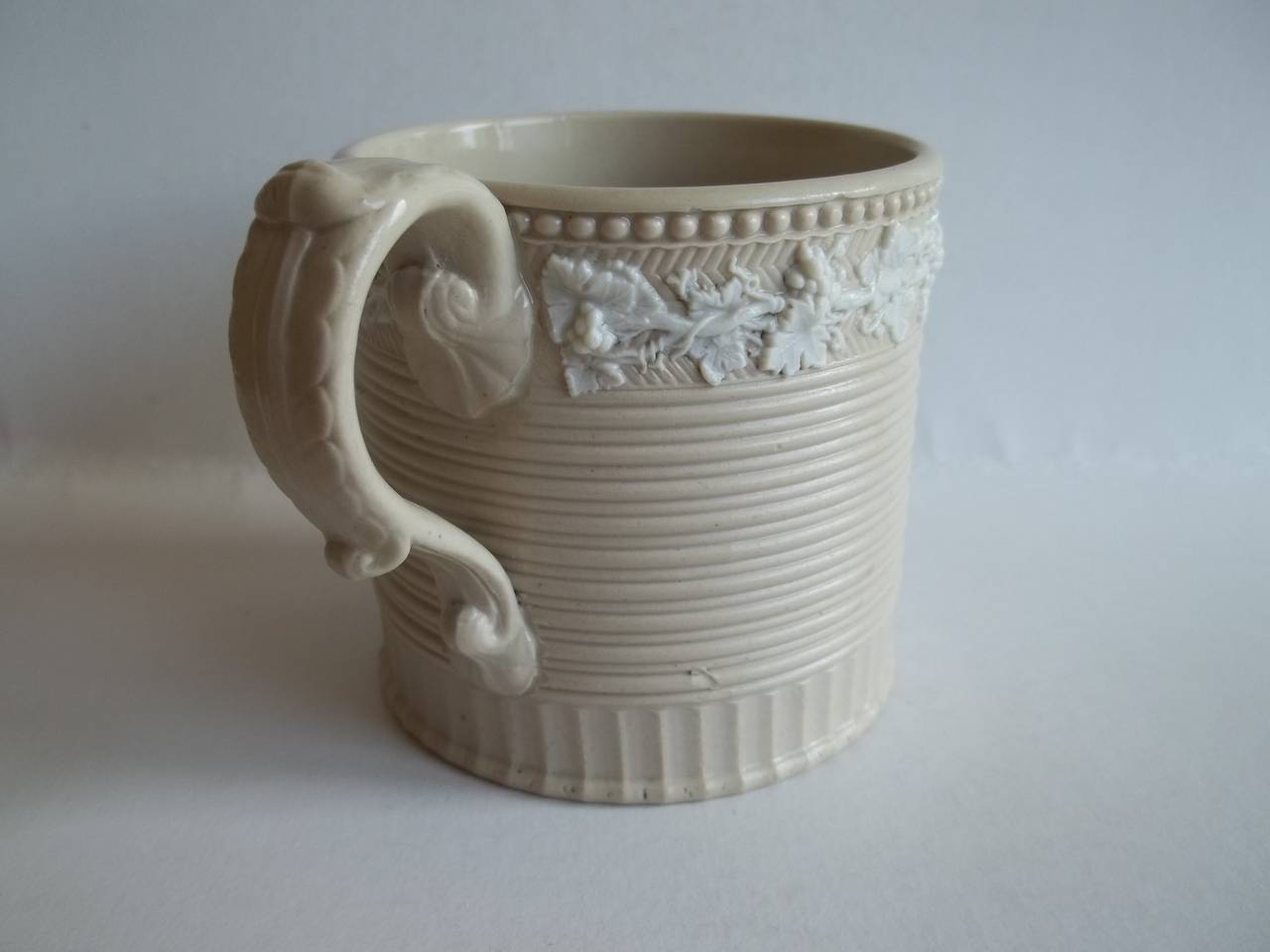 Hand-Crafted WEDGWOOD Mug, Jasper-ware, Earthenware, 19th Century