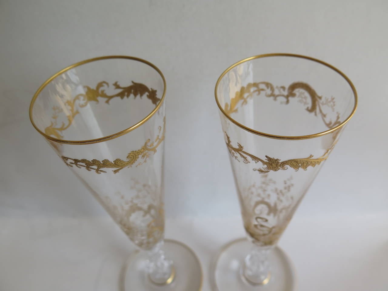 19th century wine glasses