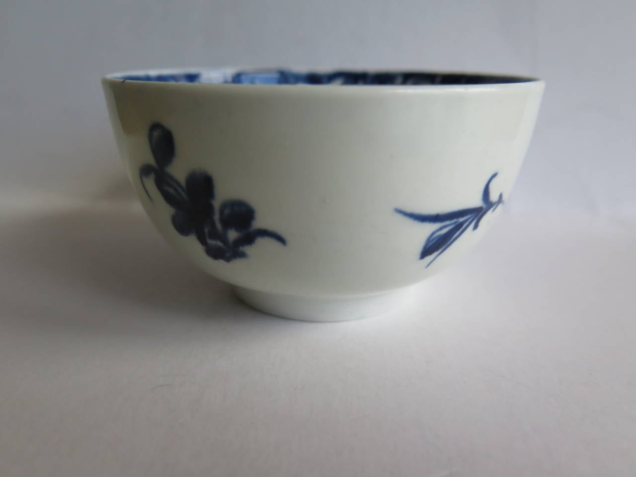 George III First Period Worcester,  Blue and White, BOWL, 