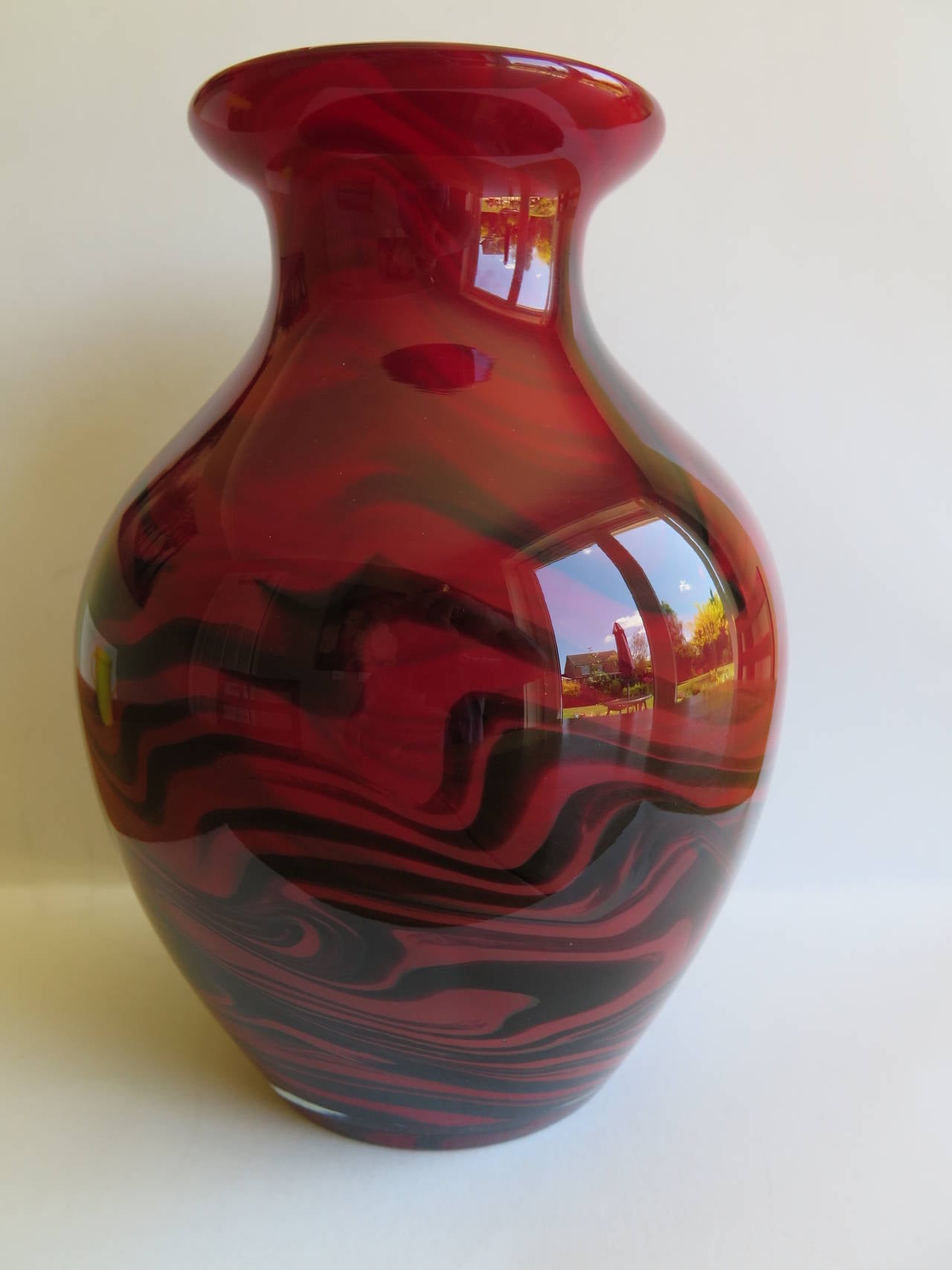 MidCentury Modern, STUDIO ART, Glass VASE, Circa 1960s at 1stDibs
