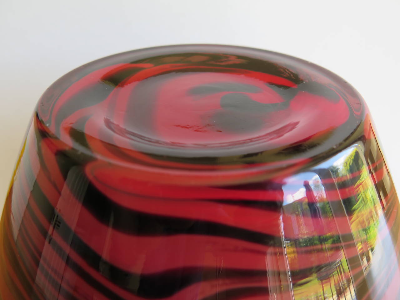 MidCentury Modern, STUDIO ART, Glass VASE, Circa 1960s at 1stDibs