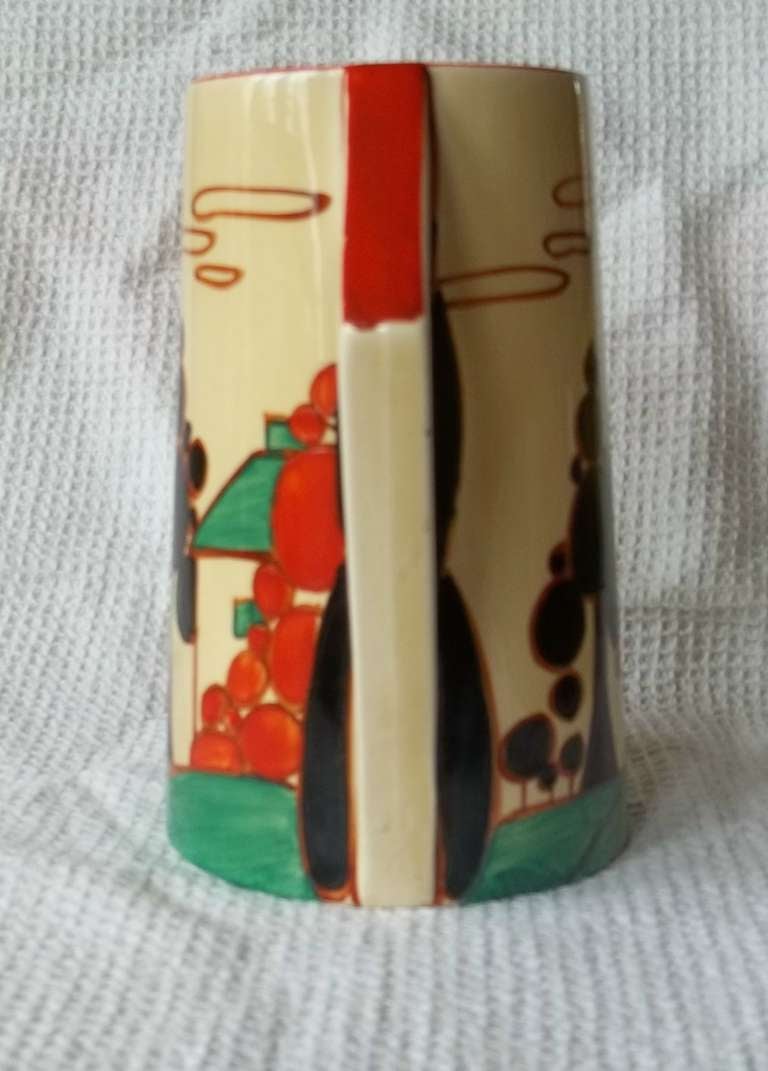 clarice cliff art deco pottery