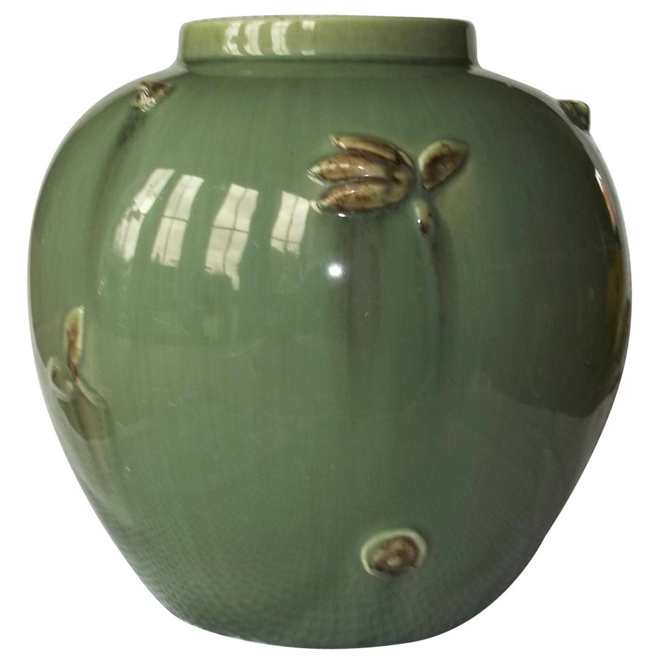 Rare “Kang” Patterns Art Deco Vase, Clarice Cliff, Bizarre Range, circa 1935