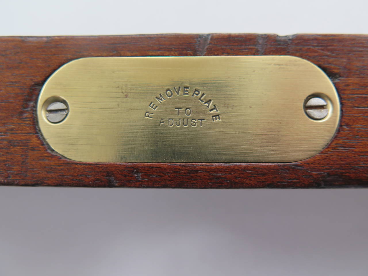 Edwardian Architects Spirit Level by J. Rabone & Sons Mahogany, English Ca 1910 In Good Condition In Lincoln, Lincolnshire