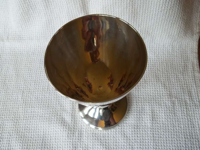 18th Century Georgian Sterling Silver Drinking Goblet by Peter and Ann Bateman, London 1792