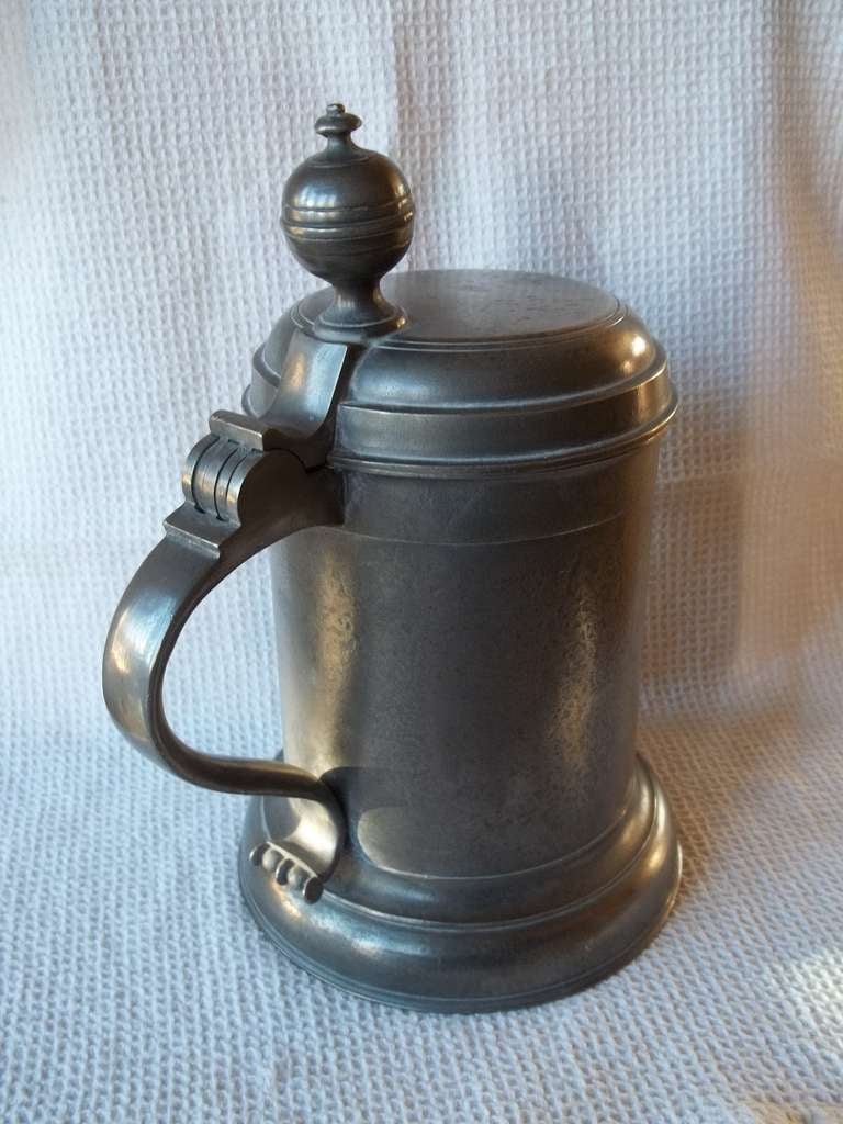 European,  Pewter TANKARD, High Quality, 18th Century Form In Excellent Condition In Lincoln, Lincolnshire