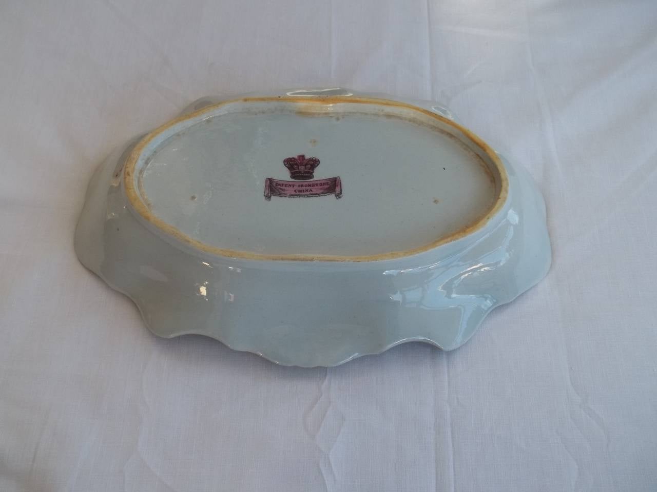 Hand-Painted Rare, Early MASON's Ironstone, SERVING DISH, 