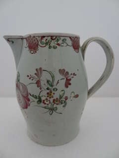 Pearlware  Jug  Chinoiserie Decoration