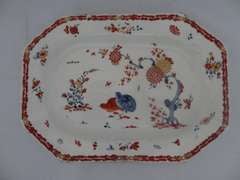 Bow Porcelain Kakiemon Dish The Two Quails