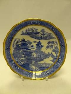 Porcelain  Caughley  Saucer