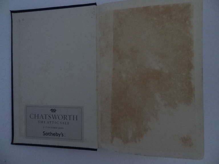 Human Tragedy Provenance Chatsworth House Attic Sale In Excellent Condition For Sale In Leeds, GB