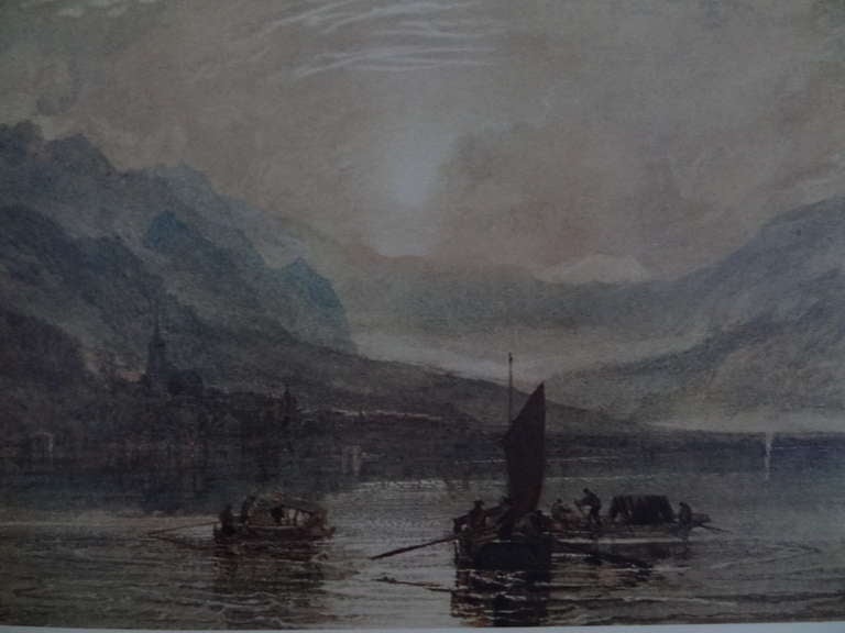 Turner's Water Colours at Farnley Hall In Excellent Condition For Sale In Leeds, GB