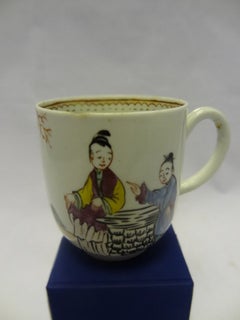 Worcester | Porcelain | Polychrome Coffee Cup Worcester | Porcelain | Polychrome Coffee Cup