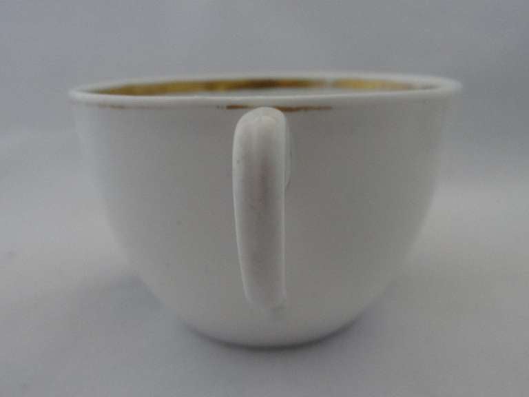 Peover Porcelain Cup and Saucer In Excellent Condition For Sale In Leeds, GB