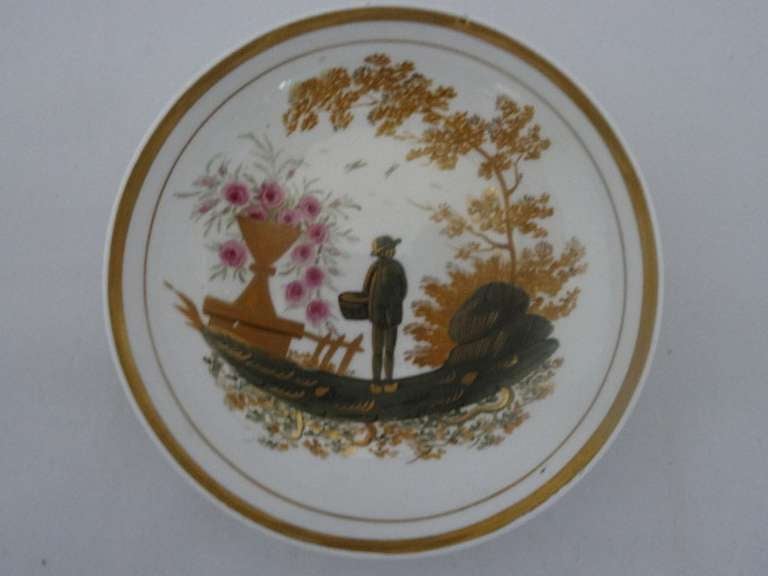 Peover Porcelain Cup and Saucer For Sale 1