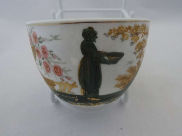 Peover Porcelain Cup and Saucer For Sale 3