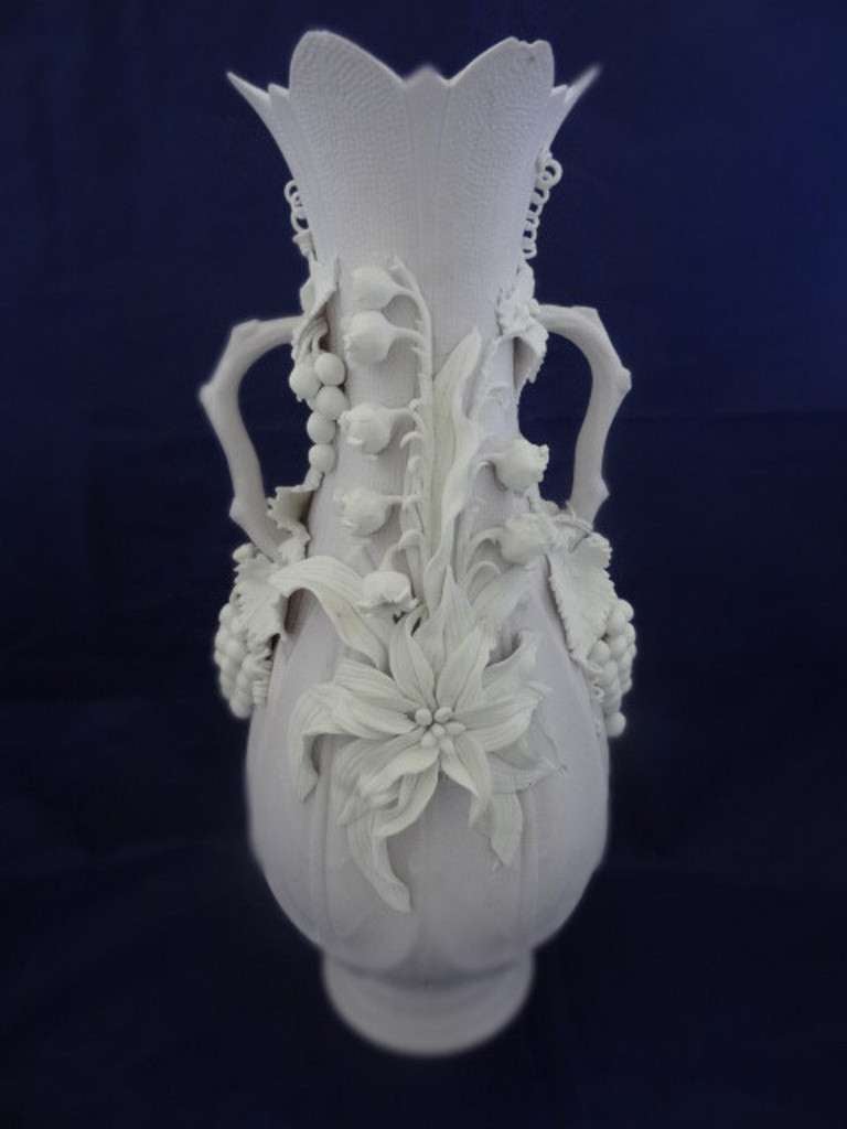 English Parian Ware | Baluster Vase