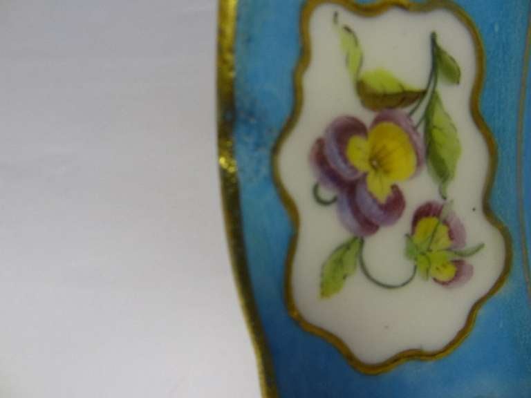 Sevres Porcelain Ornamental Cabinet Plate For Sale 1