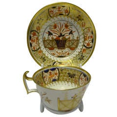 Spode | Porcelain | London Grecian Bute Cup and Saucer